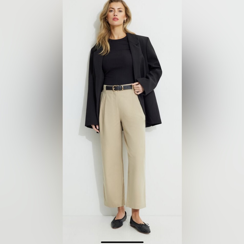 Dynamite Straight Leg Ankle Khaki Pant